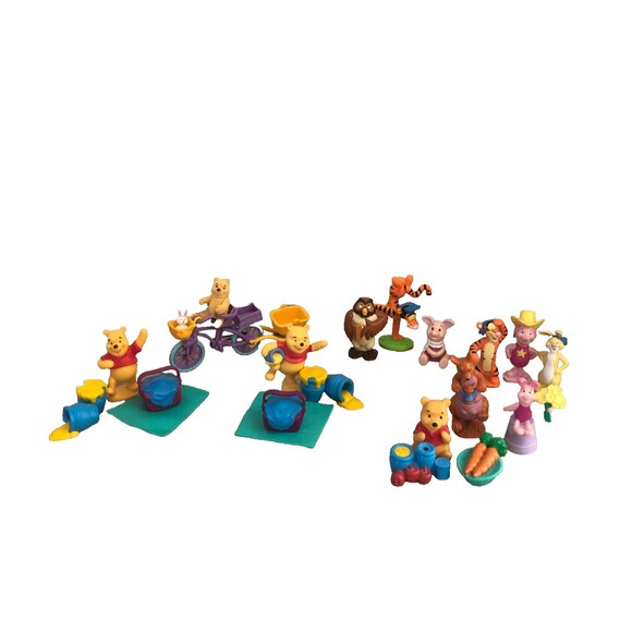 Collectible Disney Winnie the Pooh & Friends Tigger Figurines Lot of 12  Vintage - Picture 1 of 16